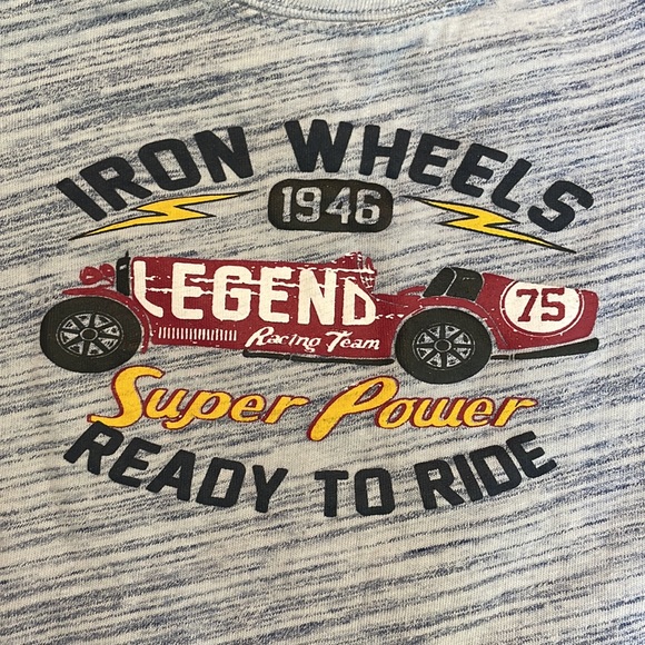 Little Dad t-shirt with car - Picture 2 of 3